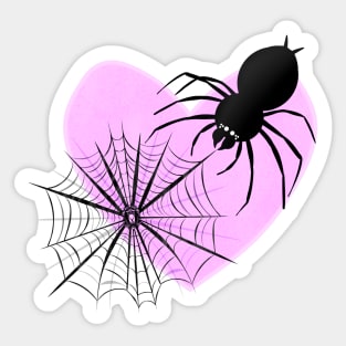 Spider Love V7 Sticker